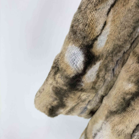 マックスアンドコー MAX&CO. MADE IN ITALY Leal Fur Long Coat イタリア製 リアル ファー ロング コート Y2K レディース