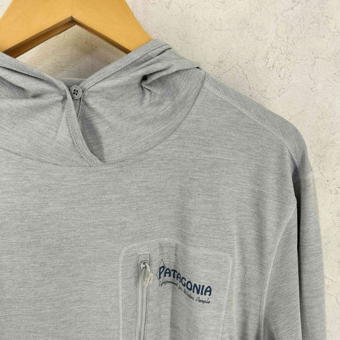 パタゴニア patagonia キャプリーン クール サン フーディ メンズ L