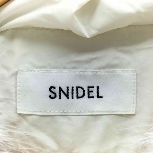 スナイデル snidel 西川フードファーショートダウン レディース FREE