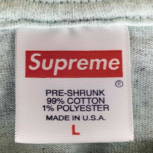 シュプリーム Supreme 22ss USA製 Float Tee Heather Blue メンズ import:L