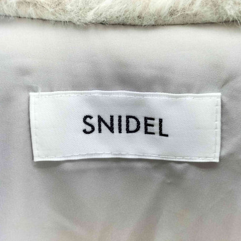 スナイデル snidel ステンカラーショートファーコートジャケット レディース 0