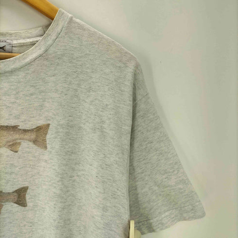 Brook Two Fish Logo S/S Tee 魚 フィッシュ プリント ボックス Tシャツ Environmental Protection 霜降り メンズ