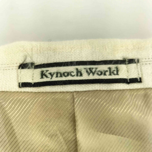 Kynoch World ANGELICO 日本製 リネン100% 2B シングルテーラードジャケット メンズ JPN:L