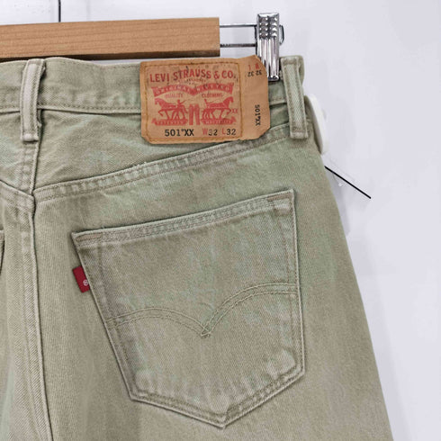 リーバイス Levis メキシコ製 501XX 先染めデニムパンツ メンズ 32×32