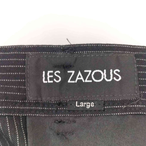 LES ZAZOUS ピンストライプ テーパードスラックス メンズ JPN:L