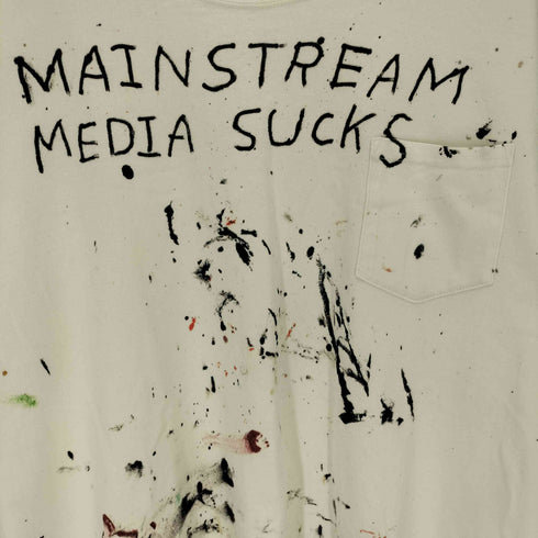 MAD SUCKY MADSAKI Mainstream Media Sucks Tee メンズ JPN:XL