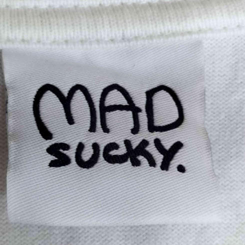 MAD SUCKY MADSAKI Mainstream Media Sucks Tee メンズ JPN:XL