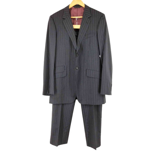 ポールスミスコレクション Paul Smith COLLECTION ストライプ 2B テーラードジャケット スラックス ビジネススーツ セットアップ メンズ XL