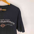 ハーレーダビッドソン HARLEY-DAVIDSON USA製 クロームロゴ プリントTシャツ メンズ import:XL