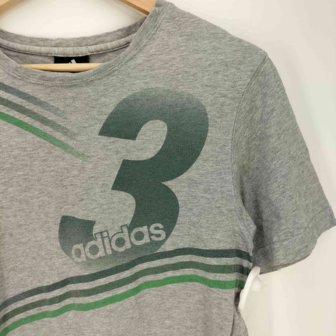 アディダス adidas 00s adicott100 スリ―ライン ナンバリング 3 半袖Tシャツ メンズ JPN:M