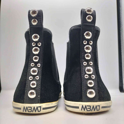 マークジェイコブス MARC JACOBS スウェード スタッズ ハイカット スニーカー レディース EUR:37