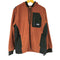 ディーゼル DIESEL S-TEDER ナイロン切替 フーデット フリースジャケット メンズ import:L