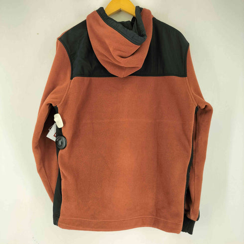 ディーゼル DIESEL S-TEDER ナイロン切替 フーデット フリースジャケット メンズ import:L