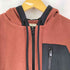 ディーゼル DIESEL S-TEDER ナイロン切替 フーデット フリースジャケット メンズ import:L