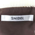 スナイデル snidel 25AW SUSTAINABLE ロービング チェック ミドル スカート レディース JPN:1