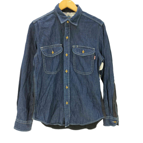 リー Lee コラボ デニム 切替 L/S シャツ メンズ JPN:S