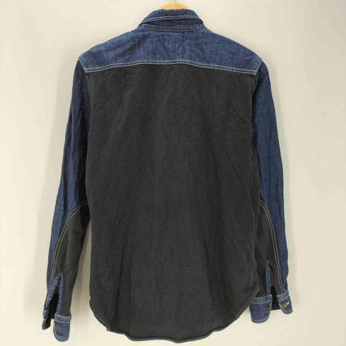リー Lee コラボ デニム 切替 L/S シャツ メンズ JPN:S