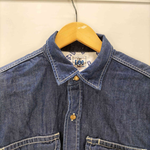 リー Lee コラボ デニム 切替 L/S シャツ メンズ JPN:S