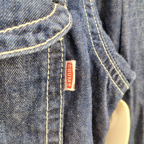 リー Lee コラボ デニム 切替 L/S シャツ メンズ JPN:S