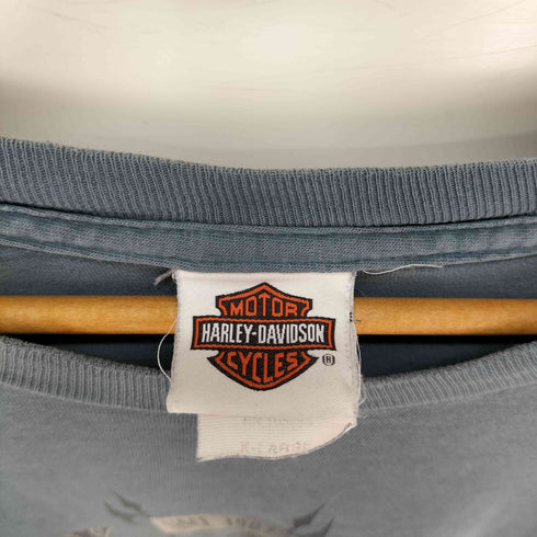 ハーレーダビッドソン HARLEY-DAVIDSON USA製 袖&裾シングルステッチ バックプリント Tシャツ メンズ import:XL