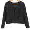 マダムジョコンダ MADAM JOCONDE ツイード ノーカラー ジャケット レディース JPN:40