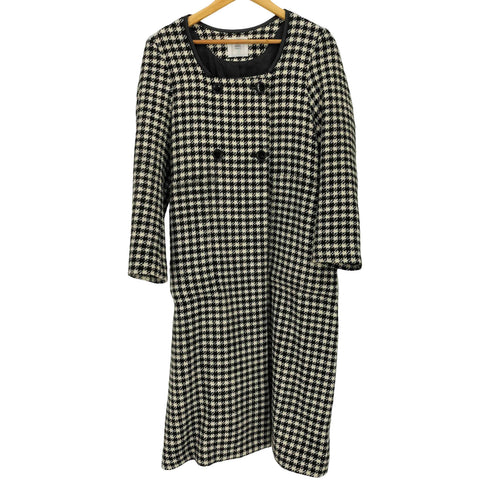 イエナラブークル IENA LA BOUCLE Dogtooth Uネックコート レディース