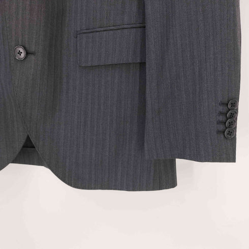 スーツカンパニー THE SUIT COMPANY 春夏用メンズシングルスーツ 2つボタン・2パンツ仕様 メンズ 160cm 6DLOP WAIST 76cm