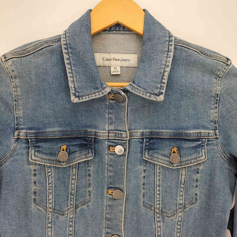カルバンクラインジーンズ Calvin Klein Jeans ストレッチ 3rd型 デニム トラッカージャケット レディース import:XS