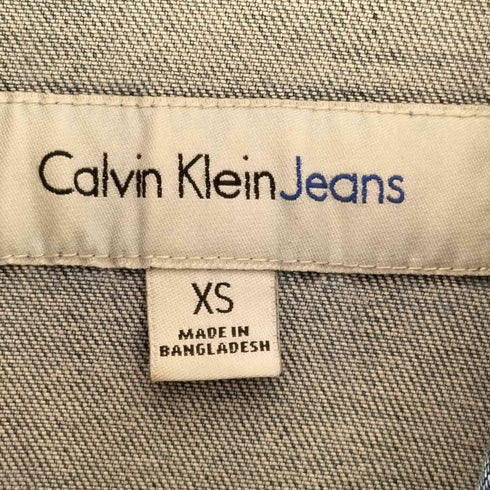 カルバンクラインジーンズ Calvin Klein Jeans ストレッチ 3rd型 デニム トラッカージャケット レディース import:XS