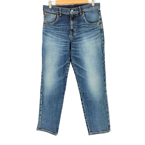 DEEP BLUE ストレッチデニムアンクル丈テーパードパンツ レディース JPN:M