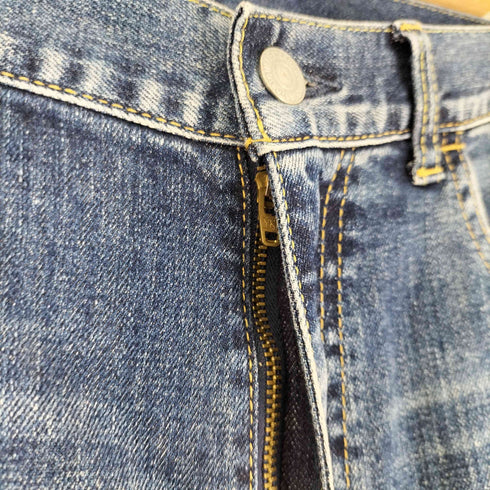 DEEP BLUE ストレッチデニムアンクル丈テーパードパンツ レディース JPN:M