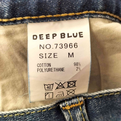 DEEP BLUE ストレッチデニムアンクル丈テーパードパンツ レディース JPN:M