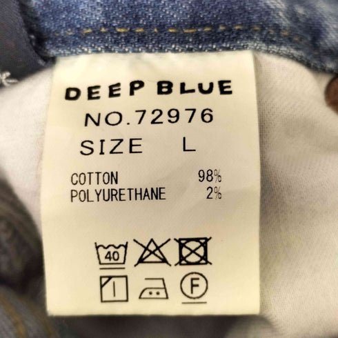 DEEP BLUE バックゴムテーパードデニム レディース JPN:L