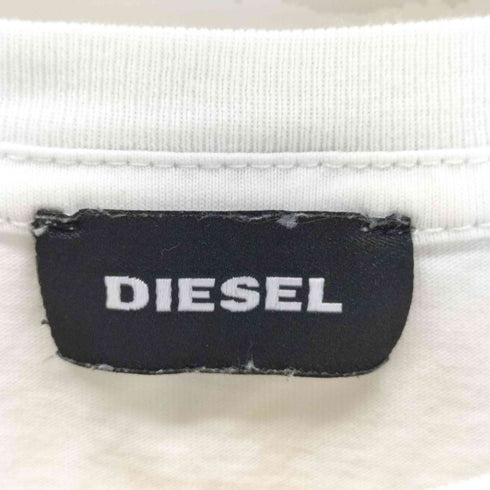ディーゼル DIESEL ロゴプリント半袖Tシャツ メンズ M
