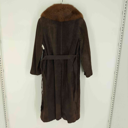 ジャジャ JHA-JHA real fur リアルファー リアルレザー コート レディース JPN:13号