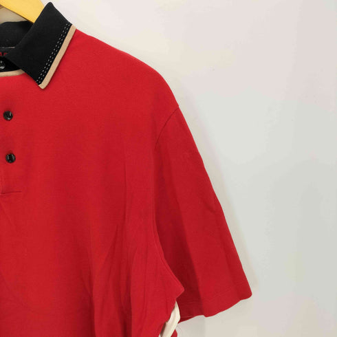 キャバン CABaN COTTON SKIPPER POLO SHIRT コットン スキッパー ポロ シャツ メンズ import:L