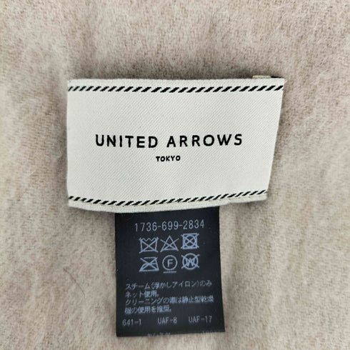 ユナイテッドアローズ UNITED ARROWS カシミヤ ソリッド ストール レディース