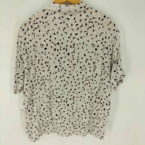 サタデーズニューヨークシティ Saturdays NYC Canty Leopard SS Shirt レオパード オープンカラー 半袖シャツ メンズ JPN:S