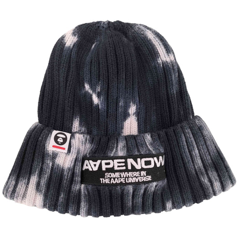 エーエイプバイアベイシングエイプ AAPE BY A BATHING APE AAPENOW beanie ロゴビーニー メンズ