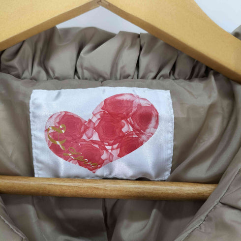 アンドラブマサミサトミ &love MASAMI SATOMI フリル ダウンコート レディース JPN:L