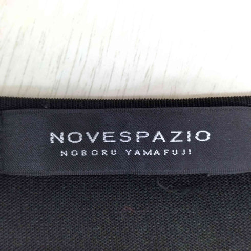 00S NOVESPAZIO スパンコール ビジュー ストレッチ カットソー レディース JPN:38