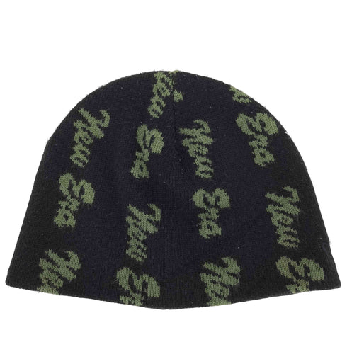 ニューエラ NEW ERA スクリプトジャガードニットビーニー メンズ