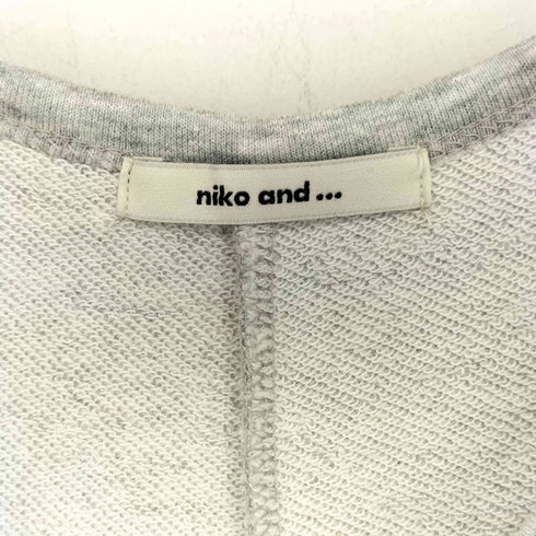 ニコアンド niko and... スウェット ロンパース レディース FREE