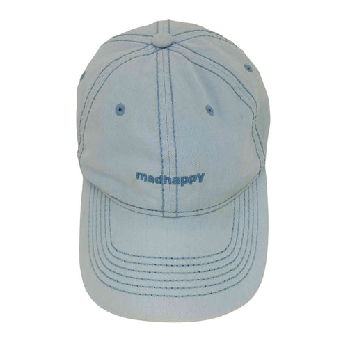 MADHAPPY ロゴ 6パネル ベースボール キャップ メンズ
