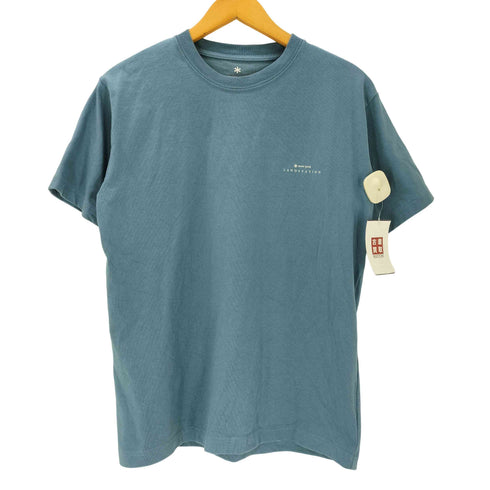 スノーピーク Snow Peak 24SS LAND STATION プリント S/S Tシャツ 長野 白馬 メンズ JPN:M