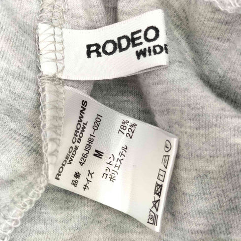 ロデオクラウンズワイドボウル RCWB/RODEO CROWNS WIDE BOWL SHARE DRYバレルスウェットパンツ レディース JPN:M