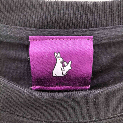 エフアールツー FR2 24SS NADESHIKO 撫子 狂兎色情兎 ウサギ 祭礼 バック グラフィック プリント S/S Tシャツ ブラック 京都 祇園祭 メンズ JPN:M