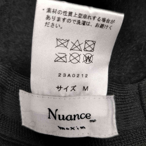 maxim Nuance アンゴラ混バケットハット レディース M
