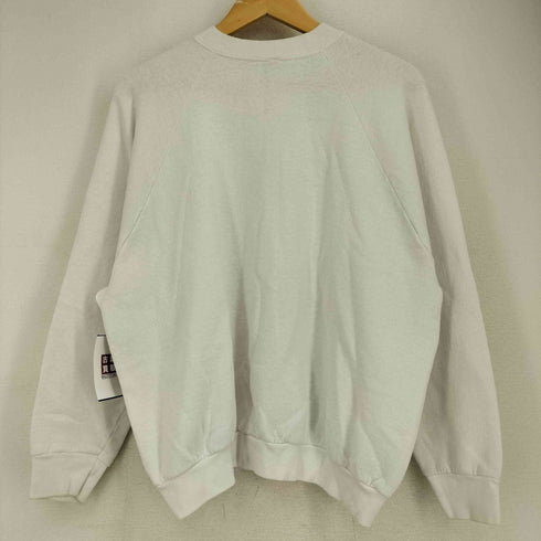 フルーツオブザルーム FRUIT OF THE LOOM 90S USA製 アメリカ製 無地 ラグランスウェット レディース import:XL