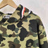 アベイシングエイプ A BATHING APE 1ST CAMO SHARK SIDE ZIP HOODIE 1スト カモ シャーク サイドジップ フーディ メンズ XXL